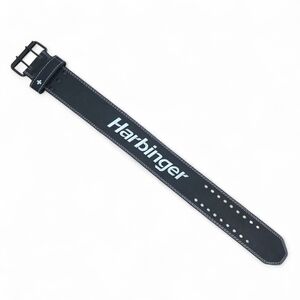 Harbinger Leather Weightlifting Belt Black Size M Gym Fitness Powerlifting NWOT
